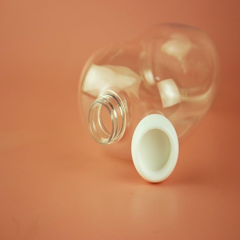 Food Storage Without Plastic - 1 Stück Plastikflasche für Milchtee, Getränke,