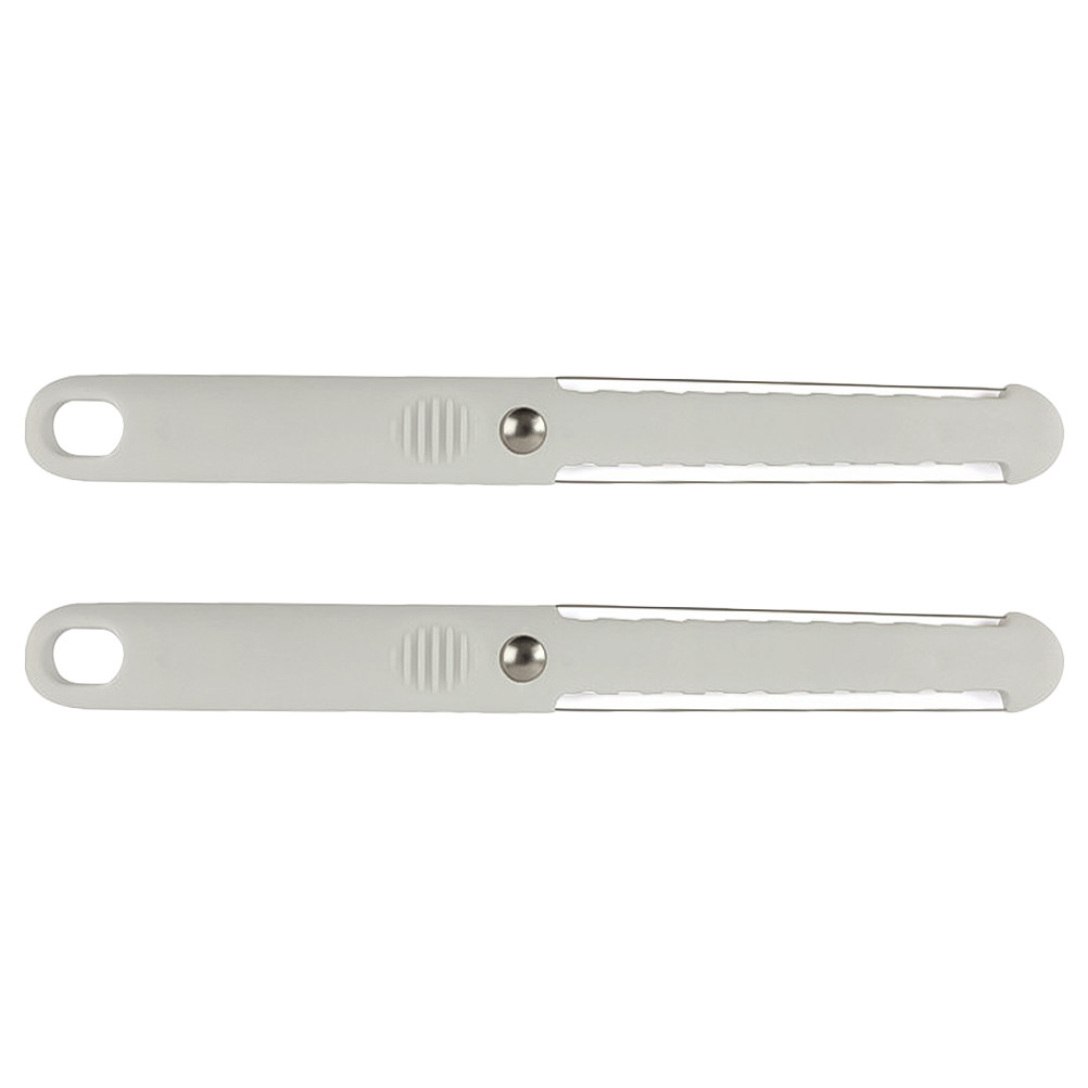 Food Storage No Plastic - 2 Stück Plastik-Käseschneider, Butterschneider, effizient, sicher,