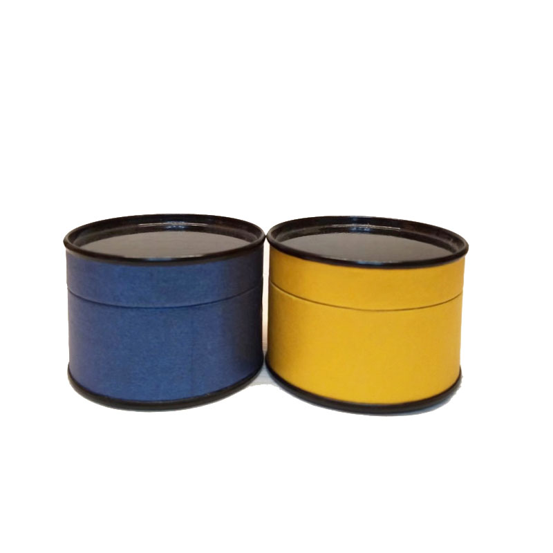 Food Storage Yellow - 30 Stück blau/gelbe Pappdosen, Papierbehälter für