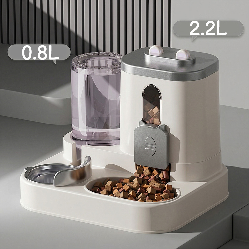 Food Storage Large Plastic Containers - Automatischer Futterautomat für Hunde und Katzen
