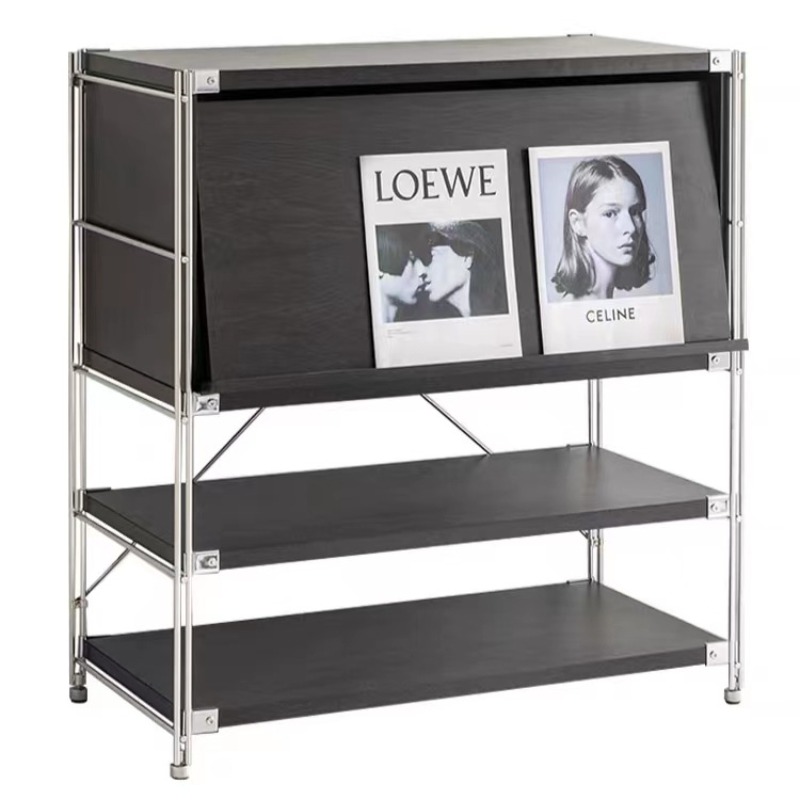 Food Storage Locker - Edelstahlregale Wohnzimmer Kaffeemaschinen-Aufbewahrungsschränke