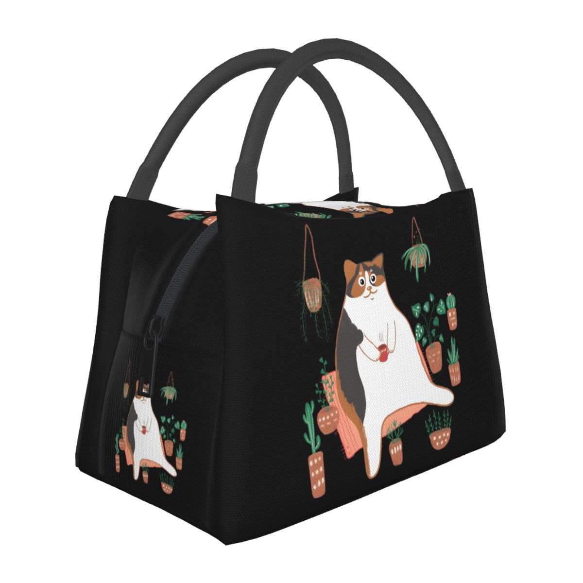 Food Storage Moms - Calico-Katze mit Topfpflanzen, Katze für Mama,