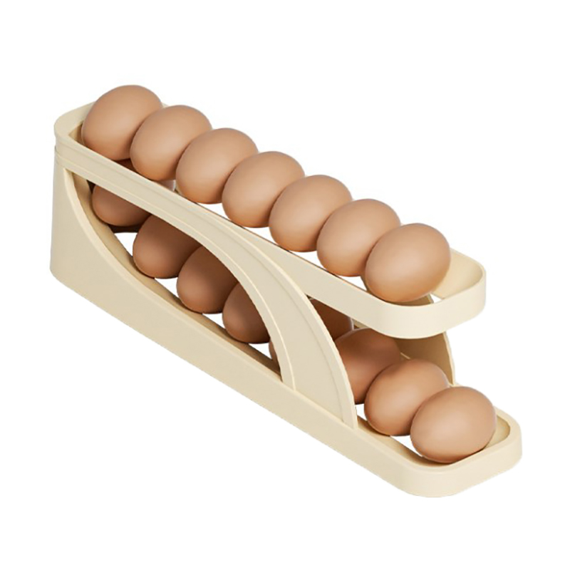 Food Storage Eggs - ómW zasAutomatic Scrolling Egg Rack Holder