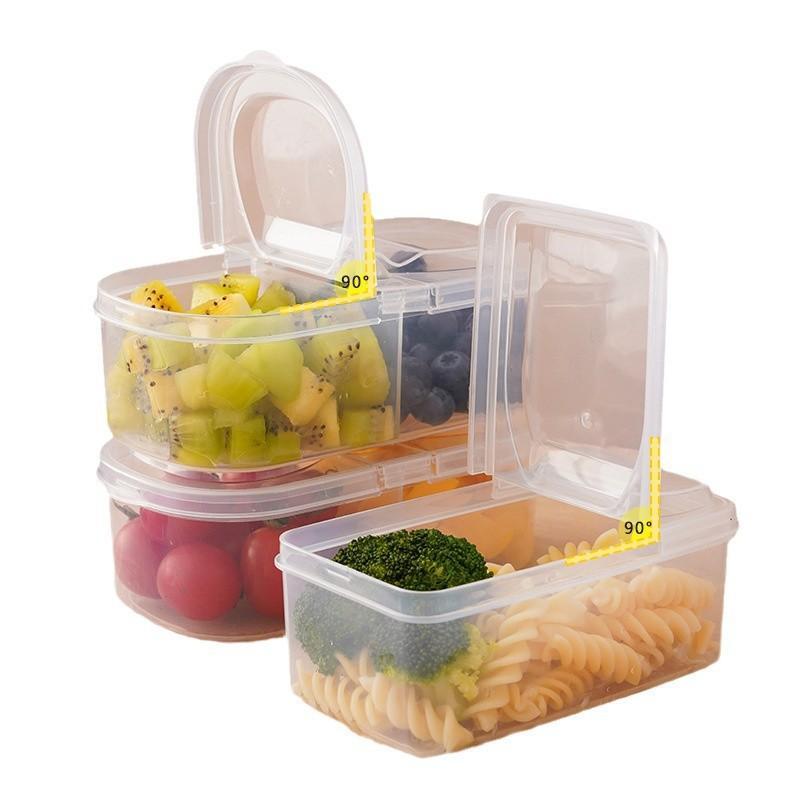 Food Storage Moms - Neuer luftdichter Einzel- und Doppelkammer-Lebensmittelbehälter aus