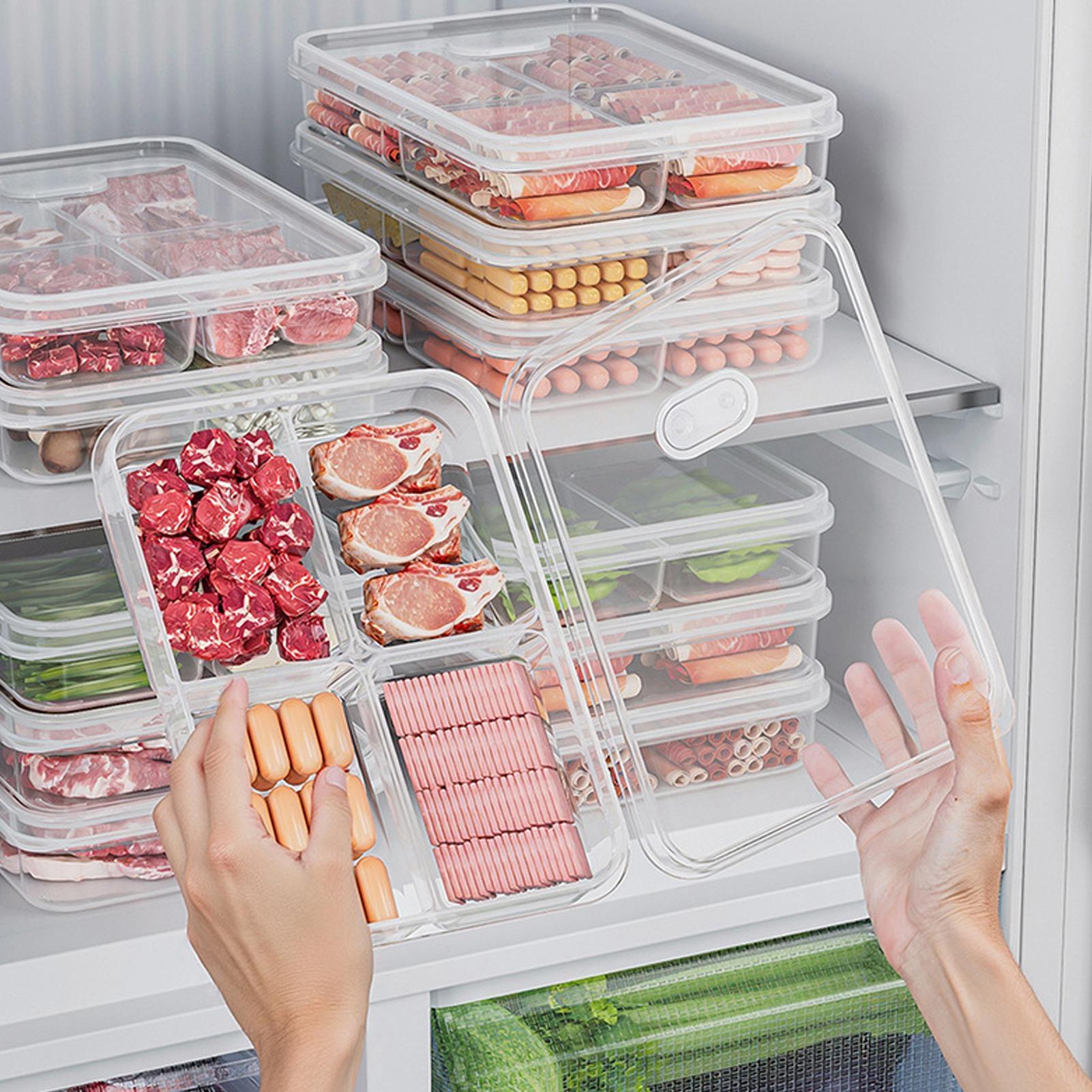 Food Storage And Preservation - 1 Stück Kühlschrank-Aufbewahrungsbox für Fleisch und