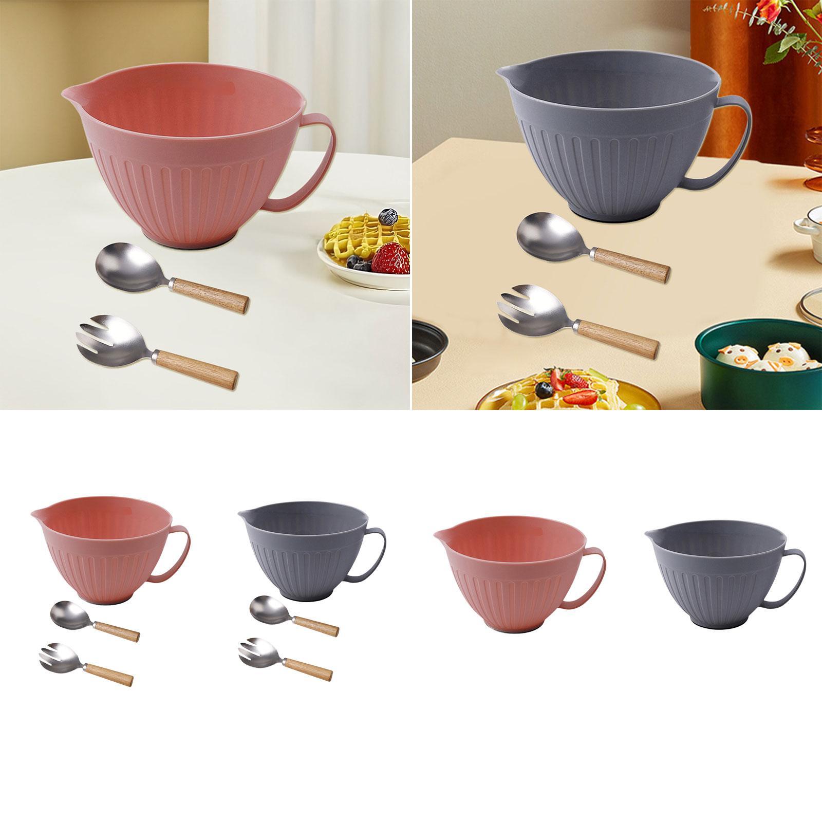 Food Storage Eggs - Rührschüssel mit Auslauf, Backzubehör, Eierschneebesen, Kochschüssel,