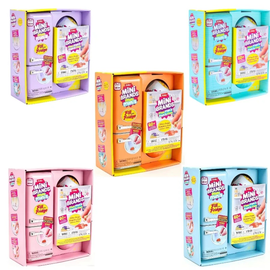 Food Storage Kits - ZURU 5 Surprise Mini-Kühlschrank-Ball-Serie Blindbox-Spielzeugkollektion –