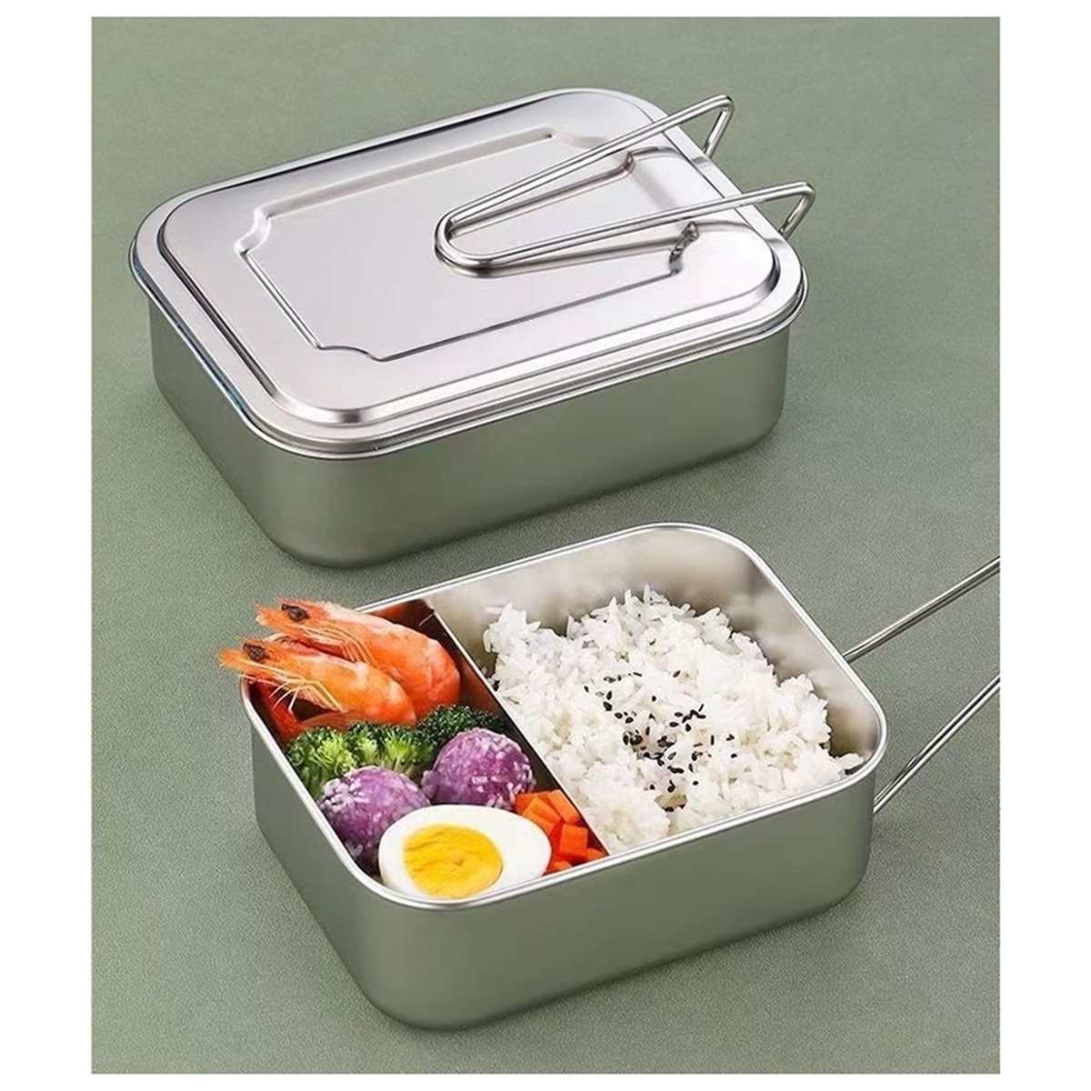 NEUE Bento-Lunchbox aus Edelst – Food Storage Large Plastic Containers Bewertung und Preis