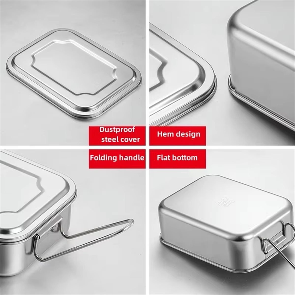 NEUE Bento-Lunchbox aus Edelst – Food Storage Large Plastic Containers Bewertung und Preis