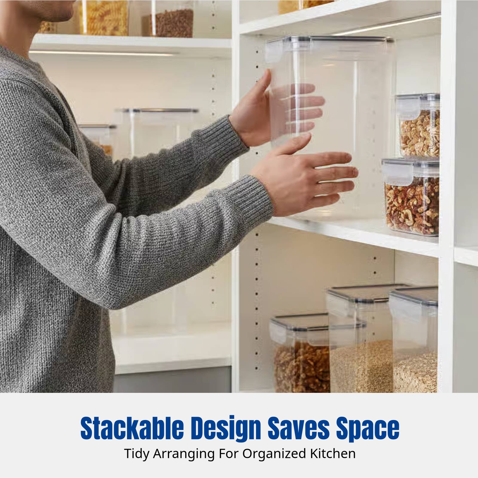 Luftdichtes Lebensmittel-Aufbe – Food Storage Plastic Bewertung und Preis