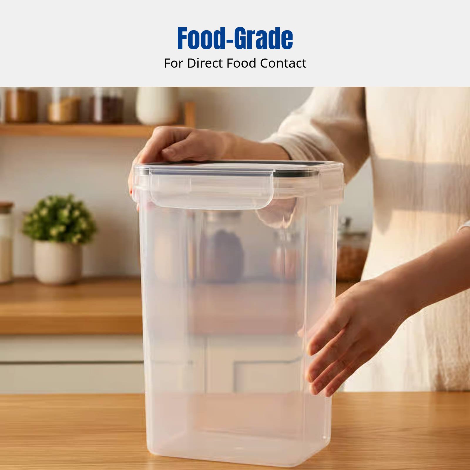Luftdichtes Lebensmittel-Aufbe – Food Storage Plastic Bewertung und Preis