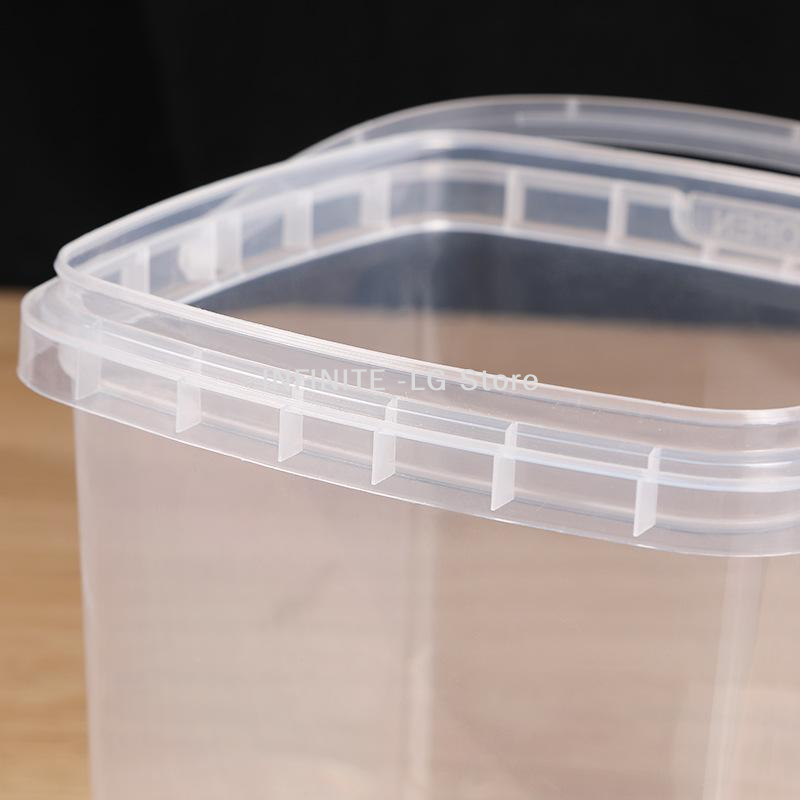 10 Stück Kunststoff-Eimer mit  – Food Storage Plastic Bewertung und Preis