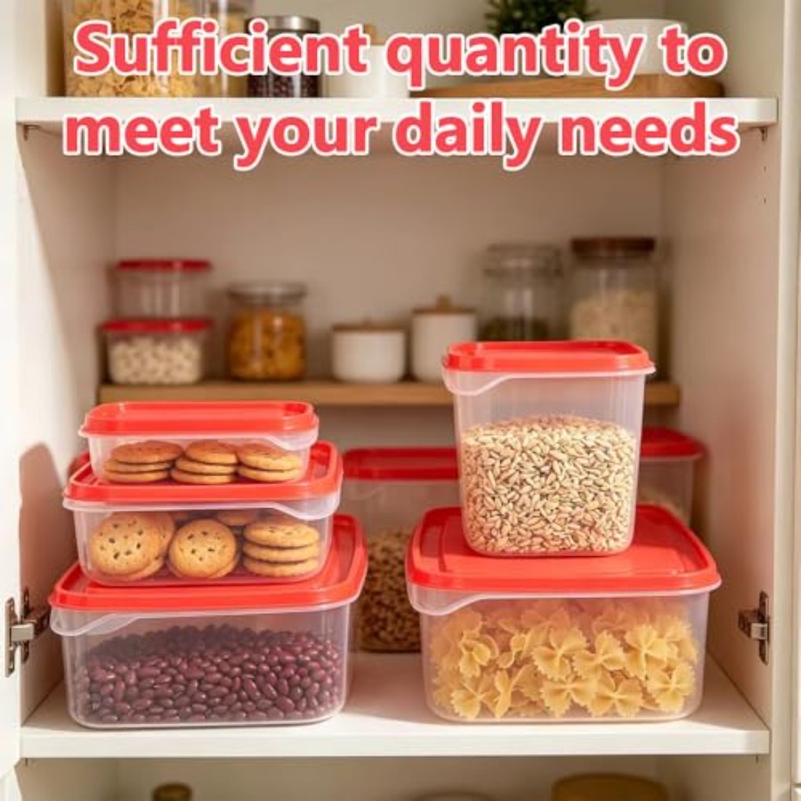 17-teiliges Kunststoff-Lebensm – Food Storage Kits Bewertung und Preis