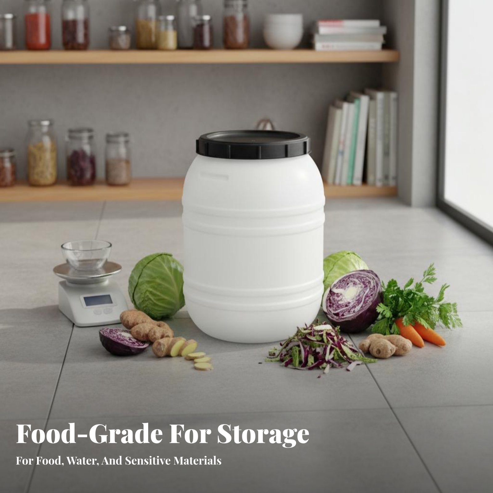 Lebensmittelechter Kunststoffb – Food Storage Plastic Bewertung und Preis