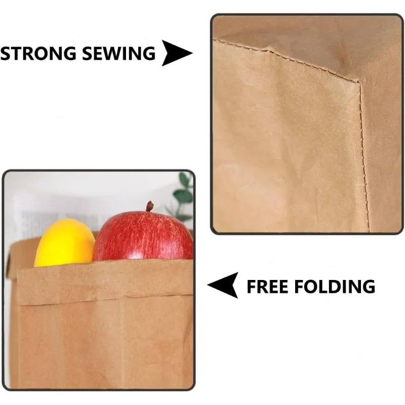 Kraftpapiertüten, waschbare Pa – Food Storage Plant Bewertung und Preis