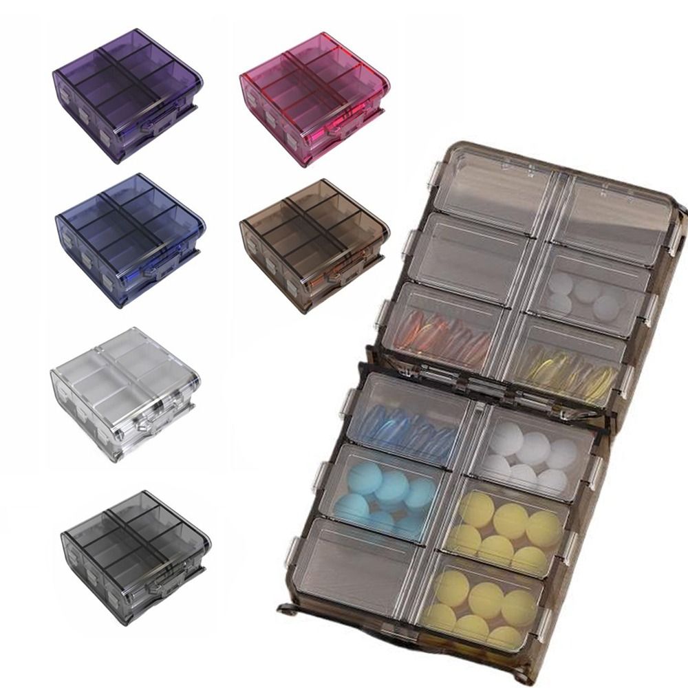 12-Fächer-Pillendosierer, dopp – Food Storage Large Plastic Containers Bewertung und Preis