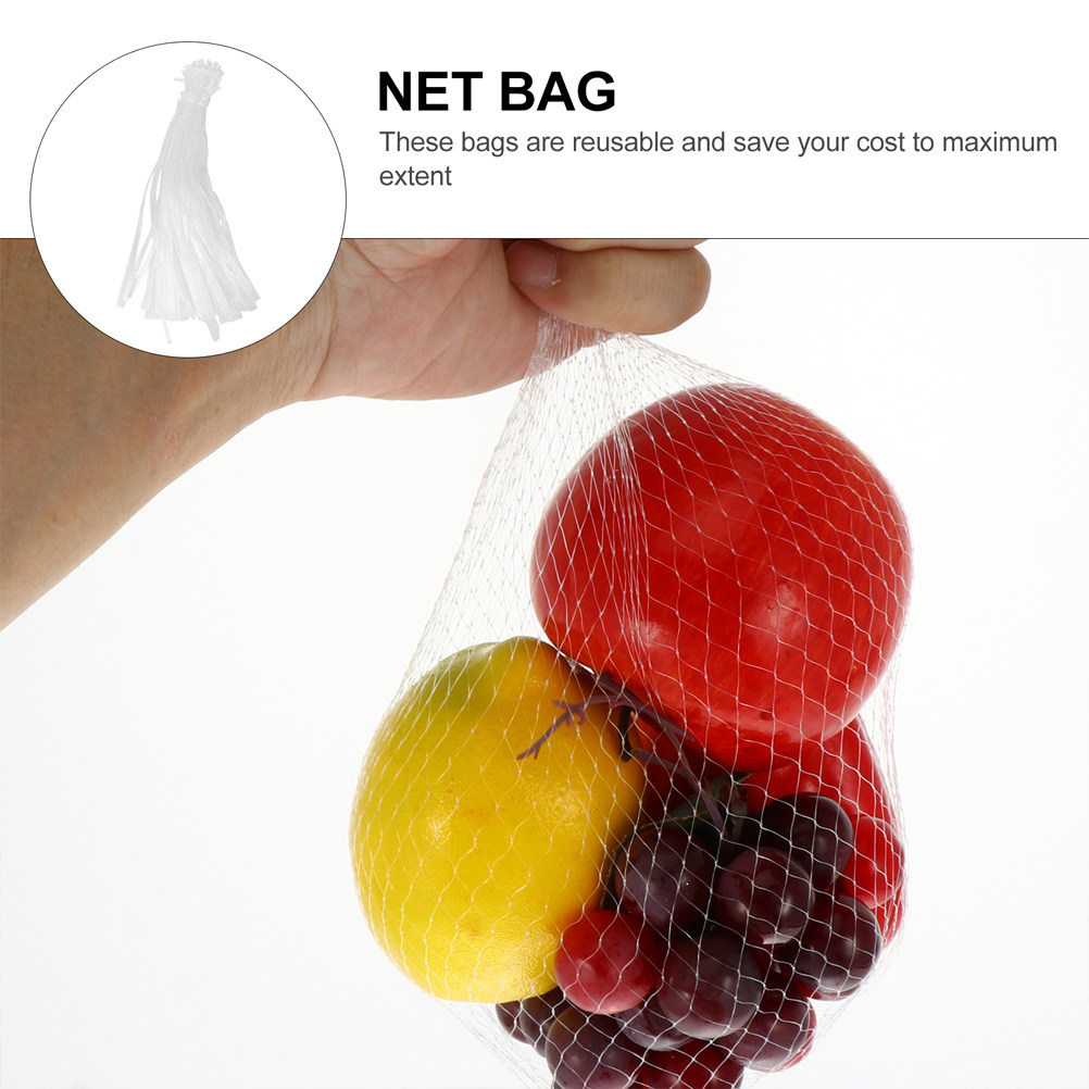 50 Stück robuste Netzbeutel fü – Produce Bag Reusable Mesh Bewertung und Preis