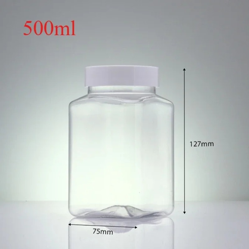 50/100/150/500ml Leere Transpa – Food Storage Drums Bewertung und Preis