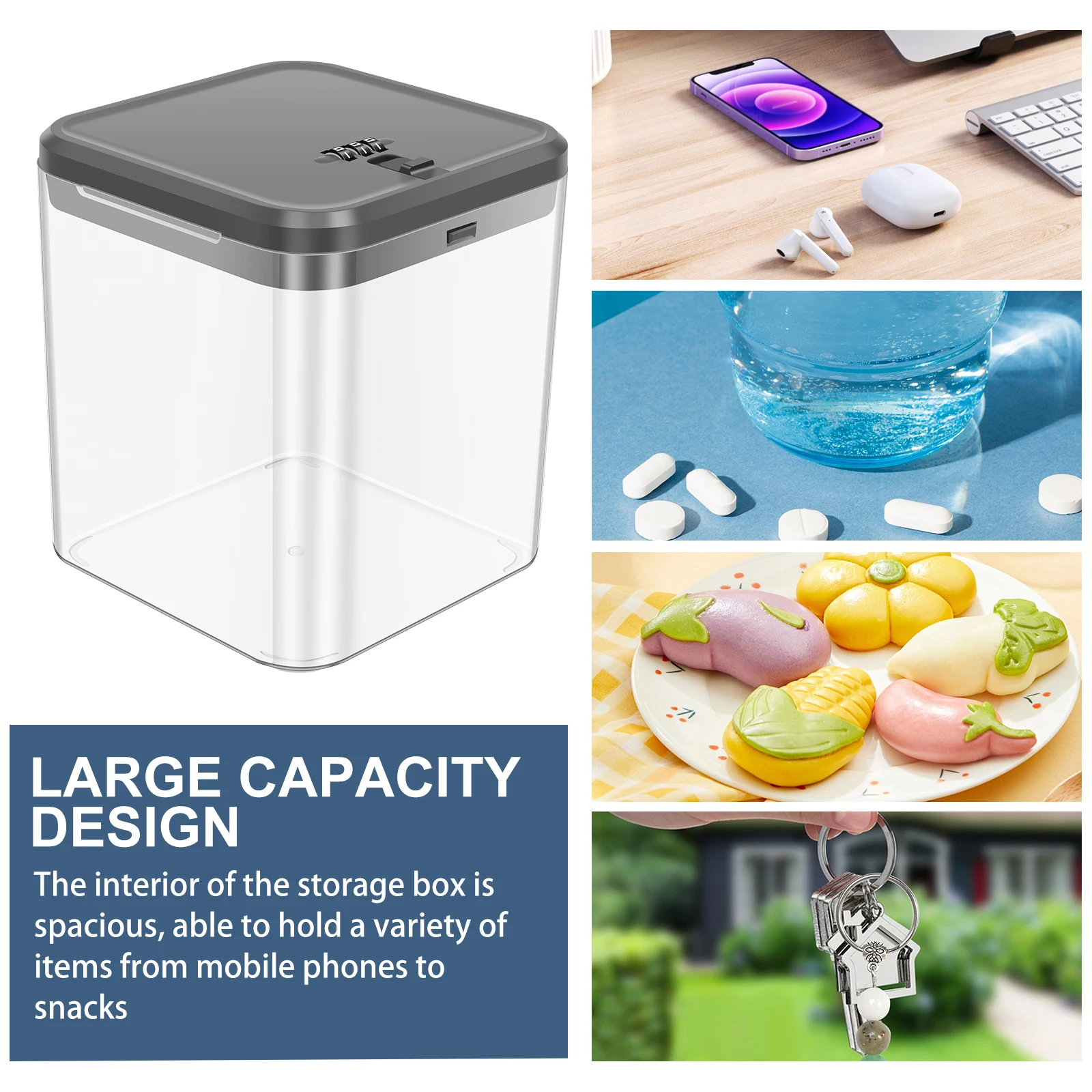 Transparente Aufbewahrungsbox  – Food Storage Locker Bewertung und Preis