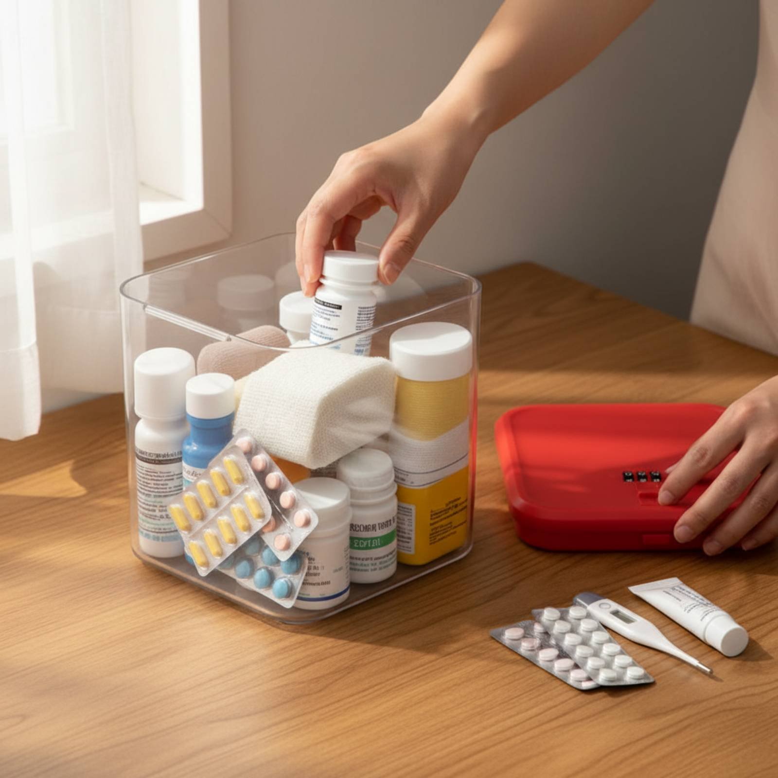 Transparente, abschließbare Bo – Food Storage Plastic Bewertung und Preis