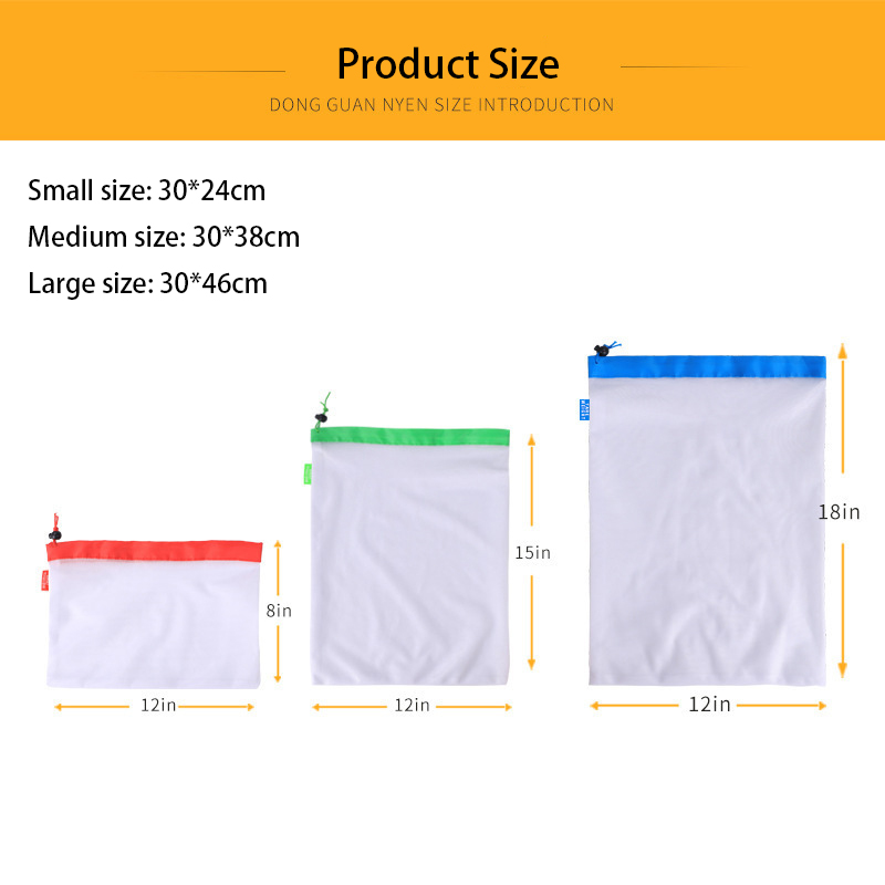 Wiederverwendbare Netzbeutel i – Produce Bag Reusable Mesh Bewertung und Preis