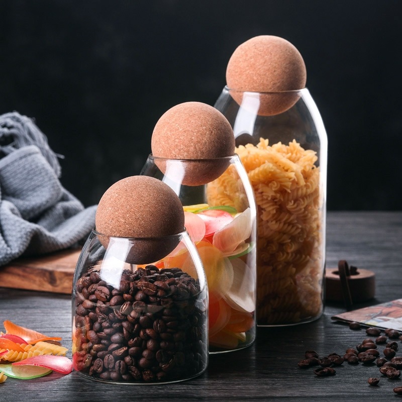 Klaren Praktische Holz Kork Gl – Food Storage Practices Bewertung und Preis