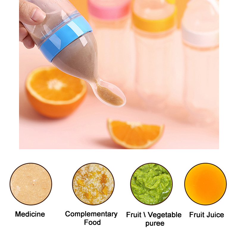 Quetschen Fütterung Flasche Si – Food Storage Drums Bewertung und Preis