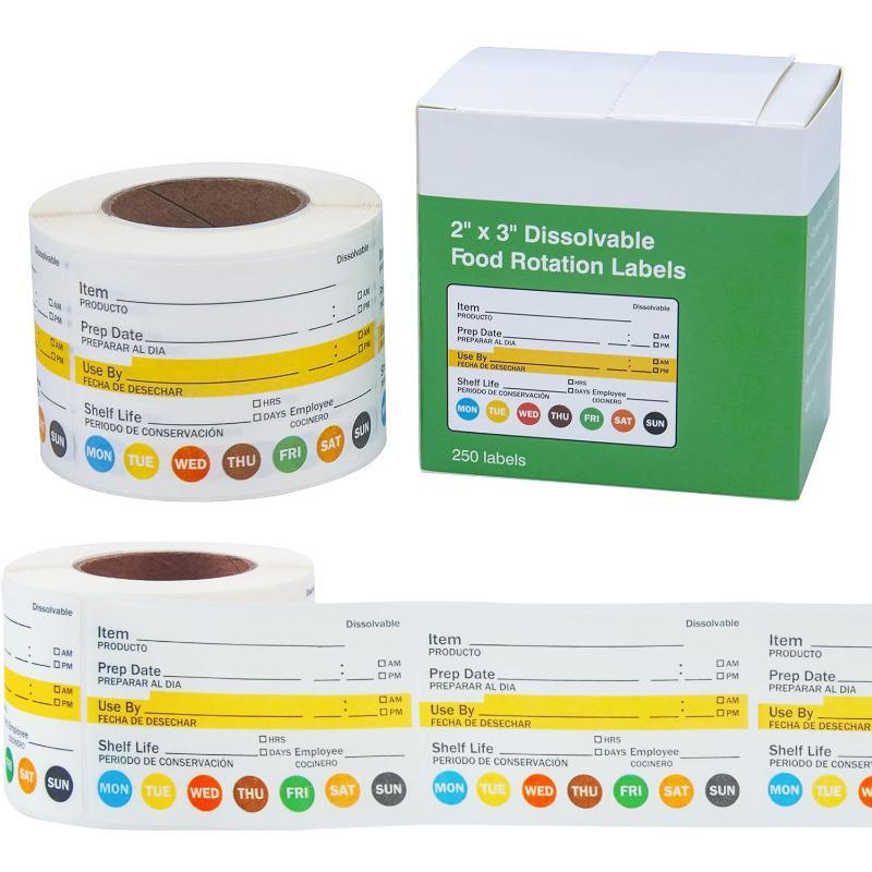 Lebensmittel-Datumsaufkleber 2 – Food Storage Labels Bewertung und Preis