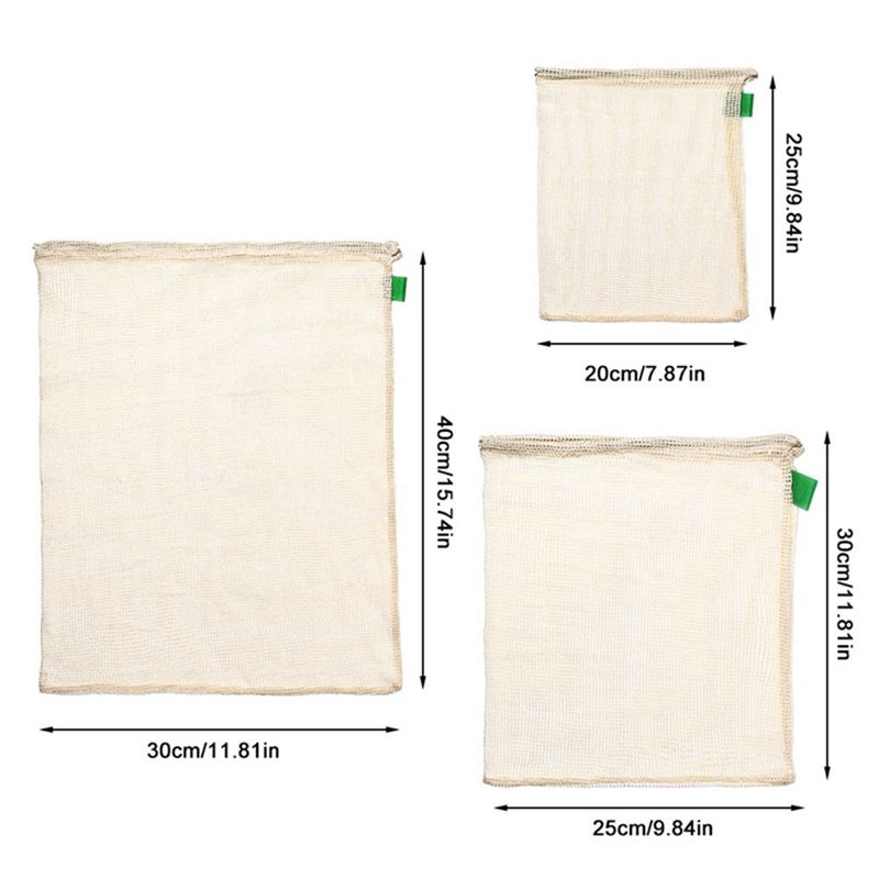 [N84R] 9-teiliges Set Hochwert – Produce Bag Reusable Mesh Bewertung und Preis