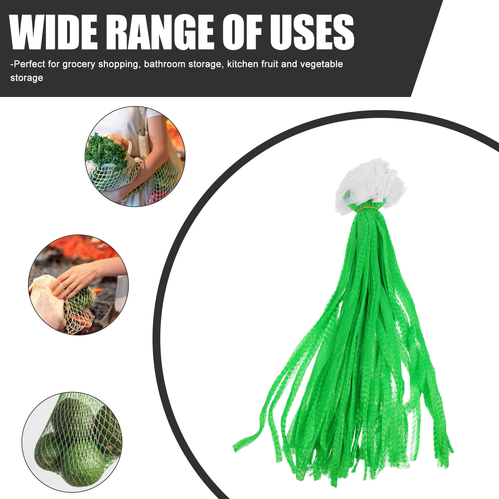 100 Stück robuste Netzbeutel f – Produce Bag Reusable Mesh Bewertung und Preis
