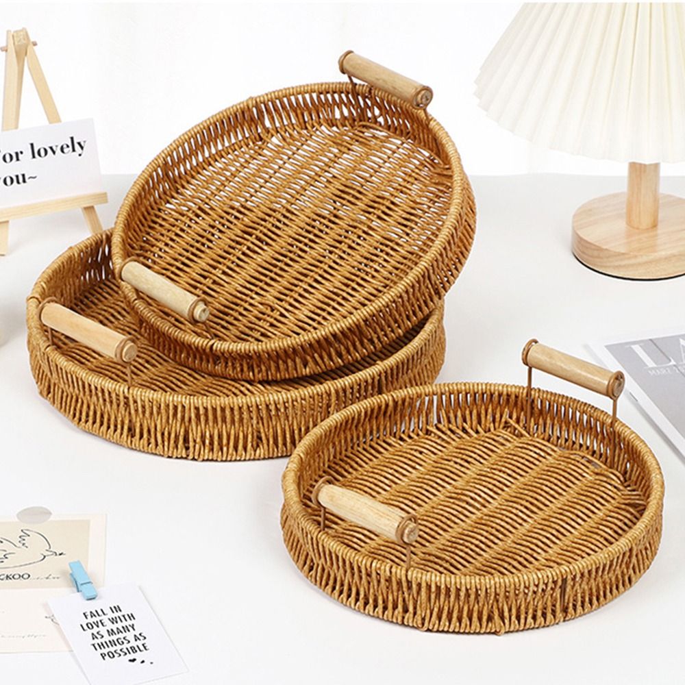 Handgewebter Kunststoff-Rattan – Food Storage Plant Bewertung und Preis