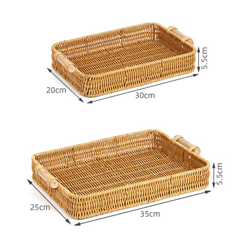 Handgewebter Kunststoff-Rattan – Food Storage Plant Bewertung und Preis