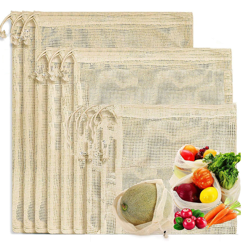 3 Stück wiederverwendbare Baum – Produce Bag Reusable Mesh Bewertung und Preis