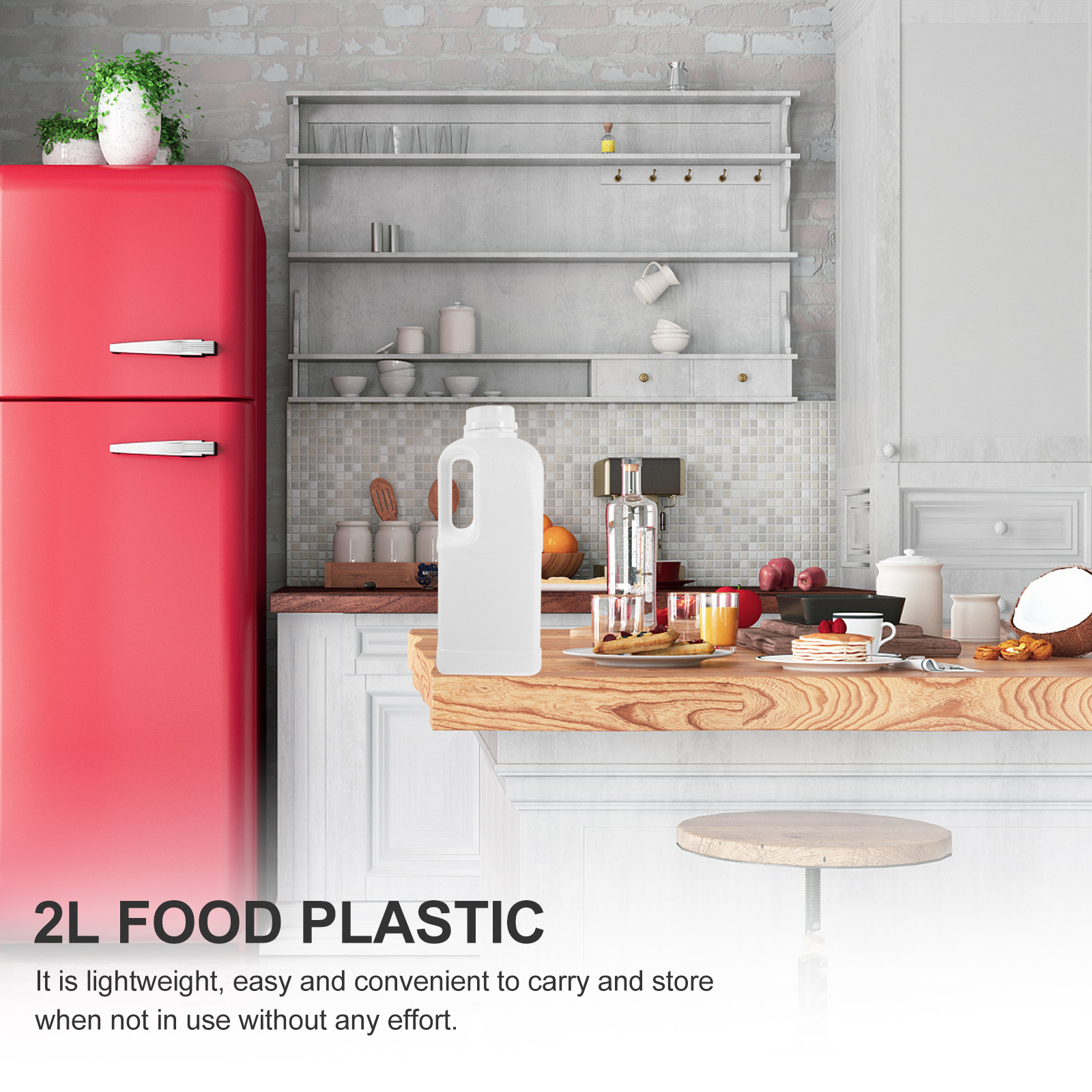 3er-Set Große 2-Gallonen-Wasse – Food Storage Large Plastic Containers Bewertung und Preis