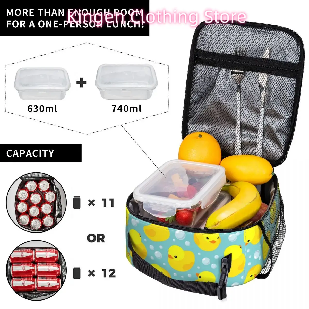 Isolierte Lunchtaschen mit gel – Food Storage Yellow Bewertung und Preis