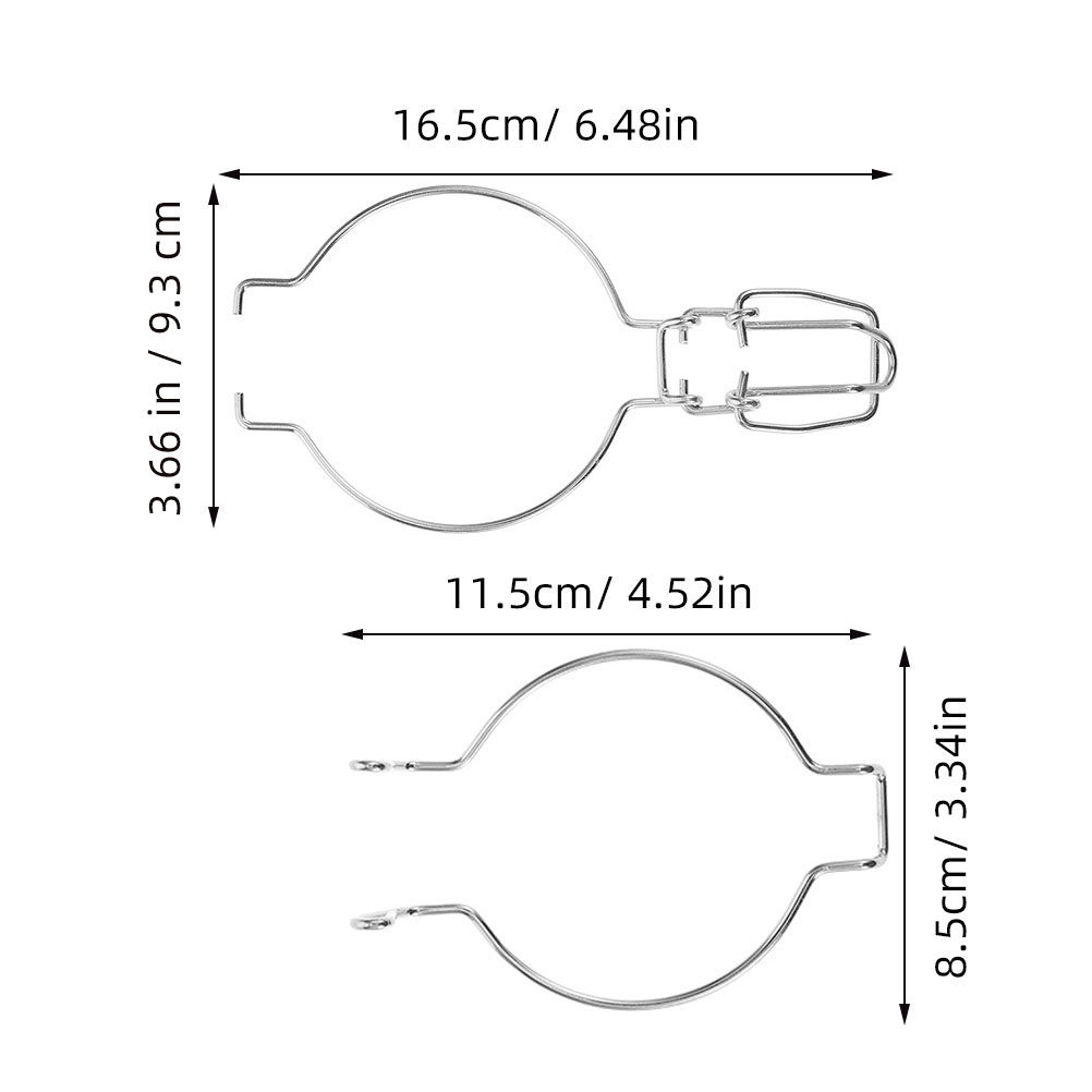 12 Stück Glasgefäß-Drahtklamme – Food Storage And Preservation Bewertung und Preis