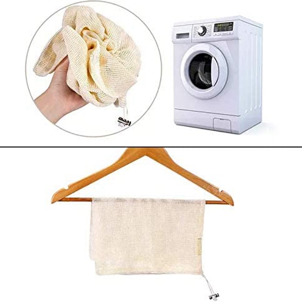9-teiliges Set wiederverwendba – Produce Bag Reusable Mesh Bewertung und Preis