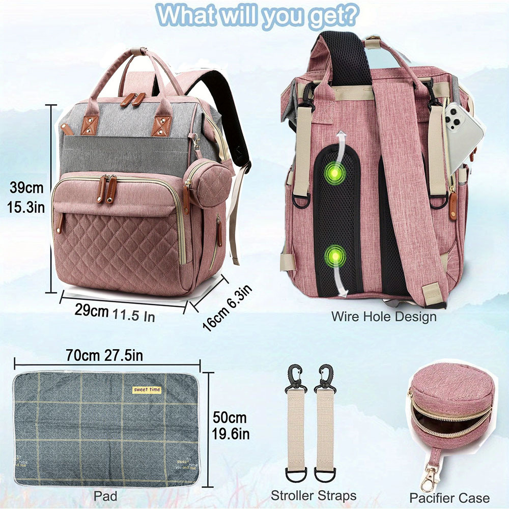 Wickeltasche, Rucksack, Babyta – Food Storage Moms Bewertung und Preis