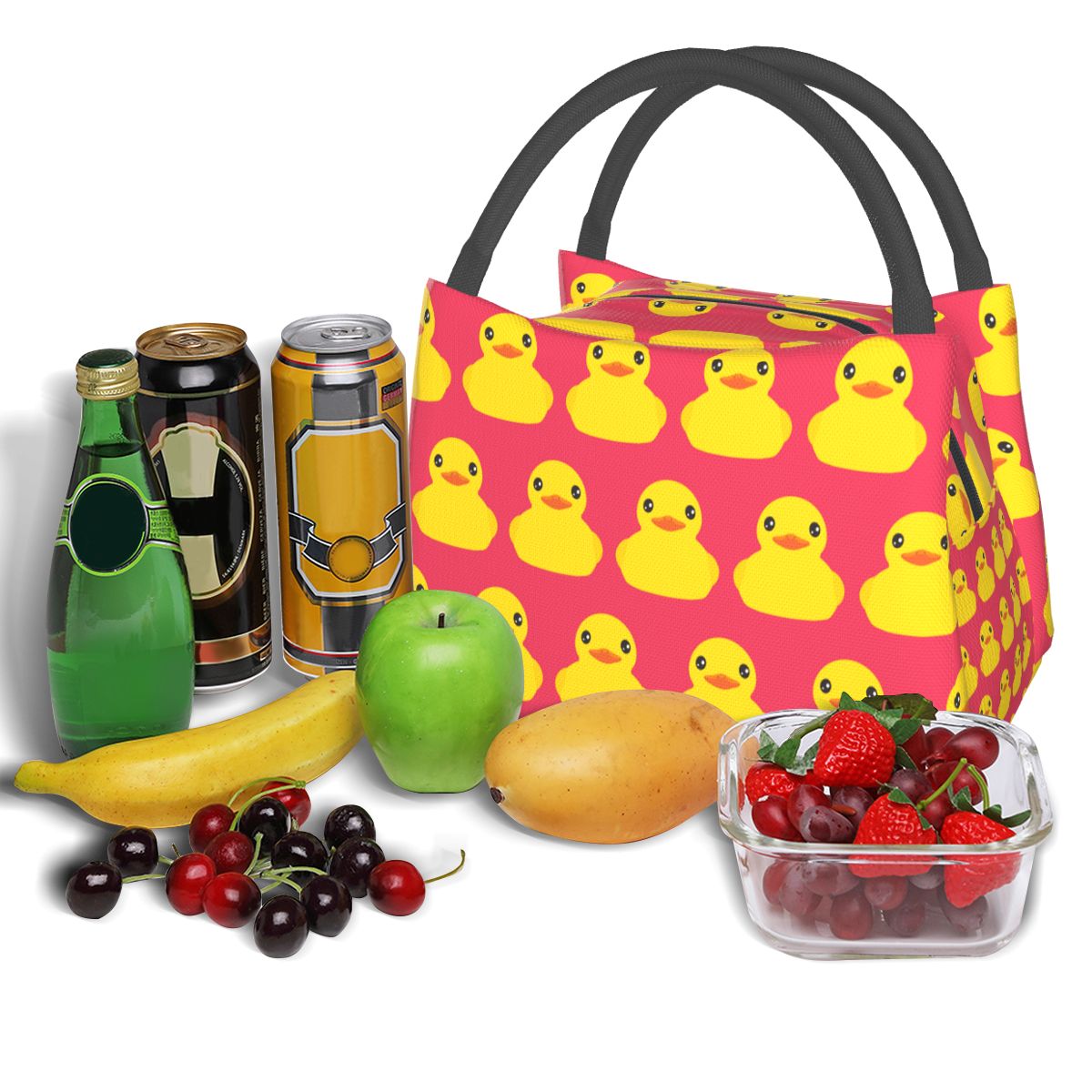 Gelbe klassische isolierte Lun – Food Storage Yellow Bewertung und Preis