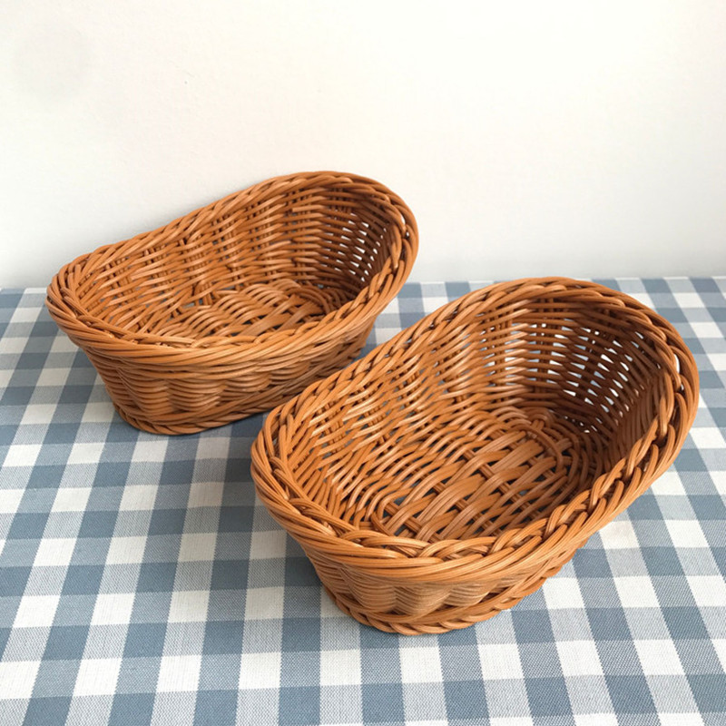 Ovale Rattan gewebte Aufbewahr – Food Storage Plant Bewertung und Preis