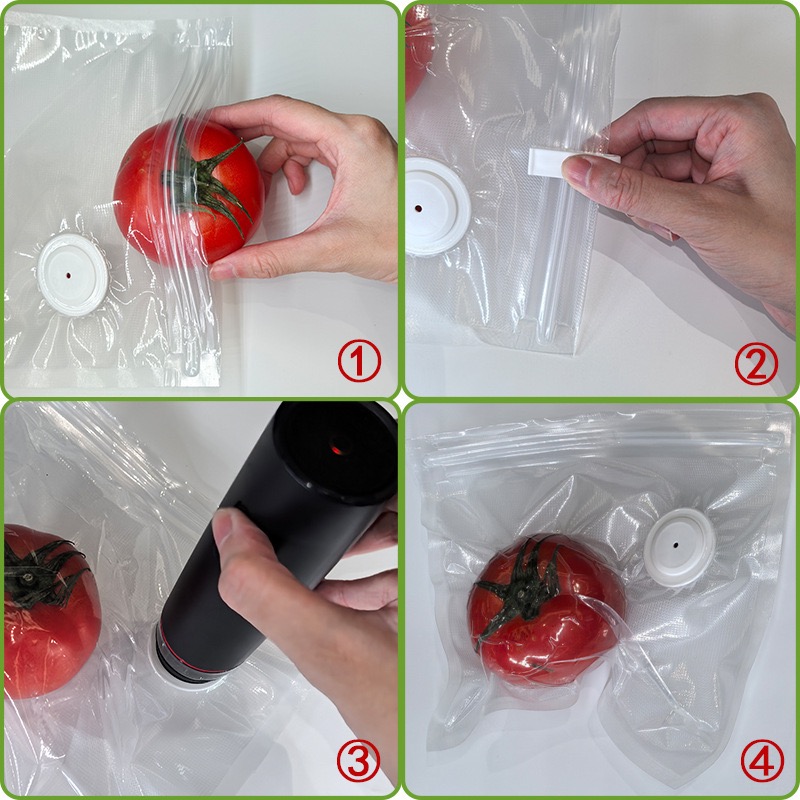 Neue wiederverwendbare Luft-Va – Food Storage No Plastic Bewertung und Preis